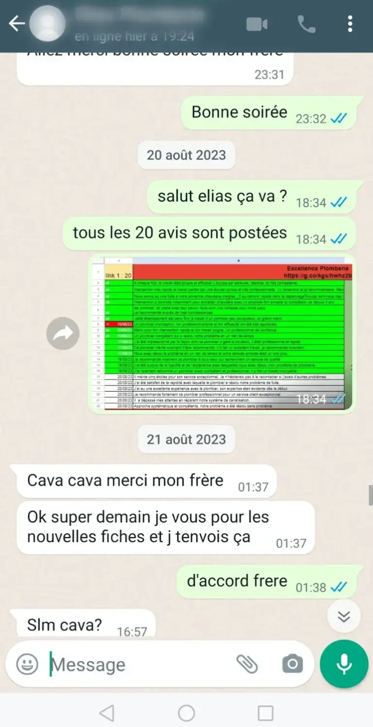 Créer page Google business